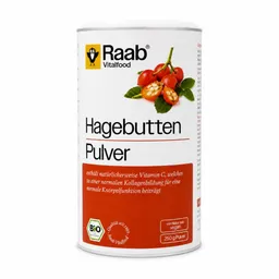 Raab Vitalfood Bio Hagebutten Pulver (250g) – Produktbild 1 von 1