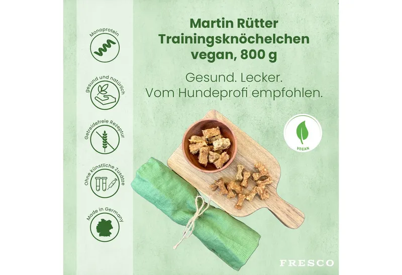 Fresco Dog Martin Rütter Trainingsknöchelchen Hunde Leckerli PROBIERPAKET, 6x150g, Snack für: Hunde, Getreidefrei, zuckerfrei, hoher Fleischanteil – Produktbild 4 von 5