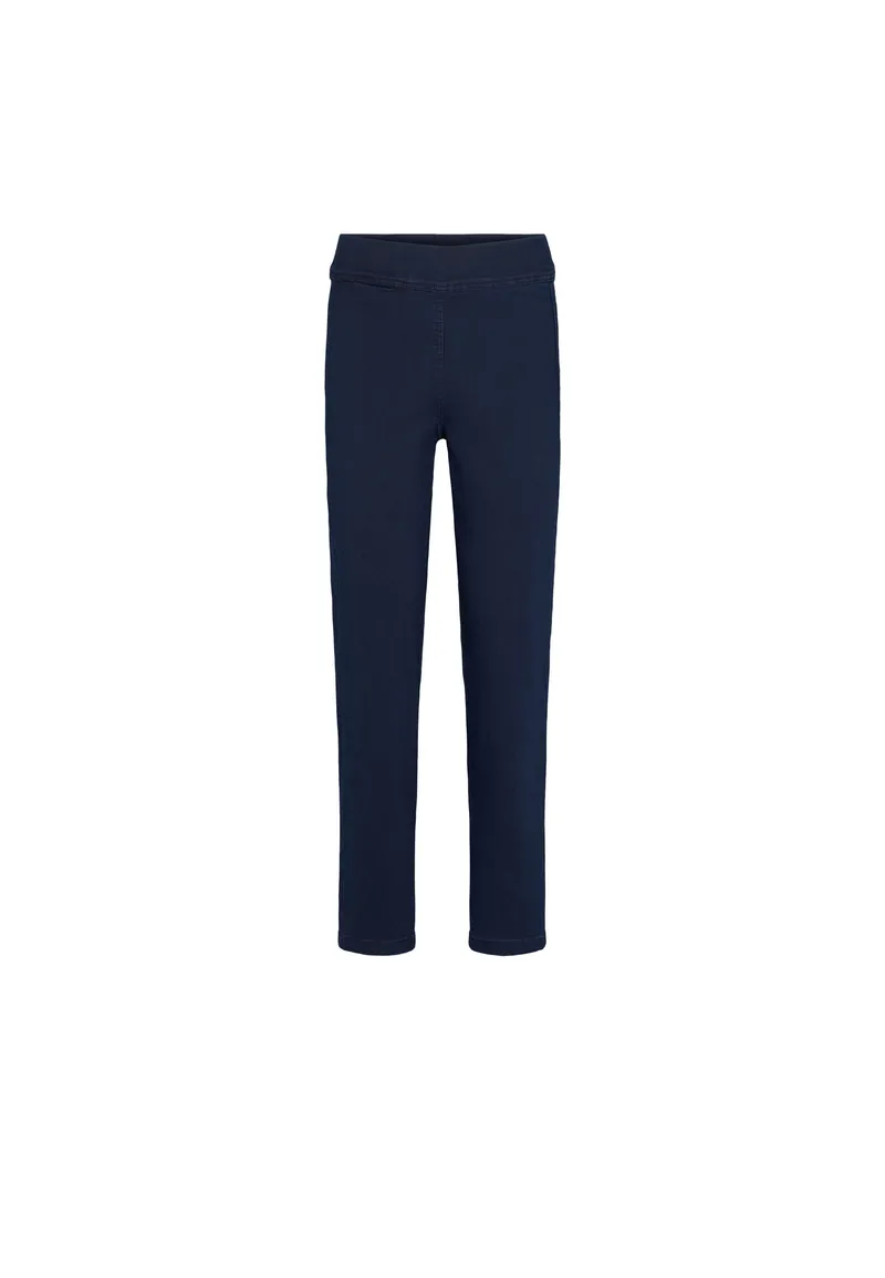 LAURIE LAURIE Damen vegan Hose Serene Regular Xsl Dark Blue Denim, Dunkelblau, – Produktbild 1 von 1