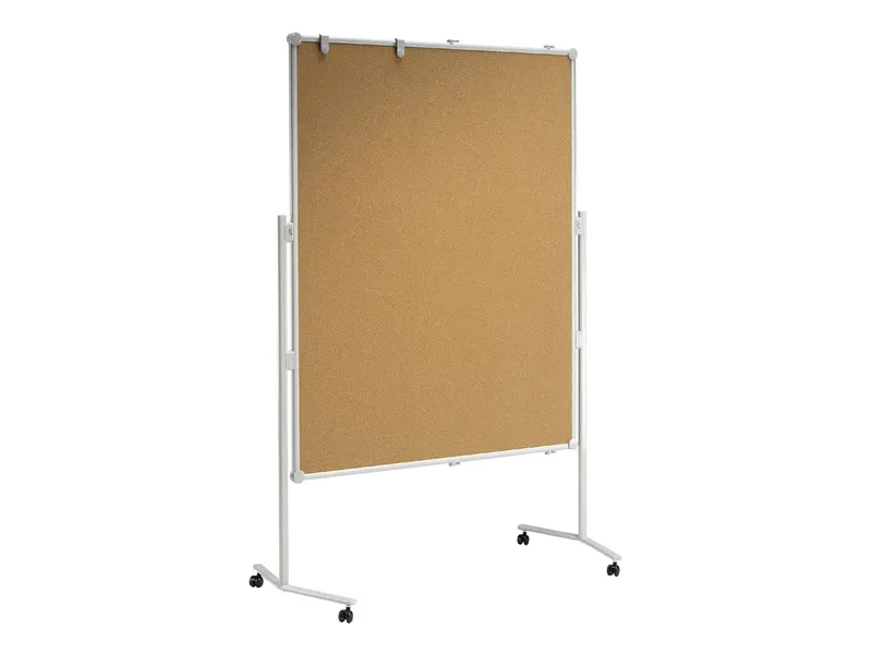 Maul Maul Moderationswand 'MAULpro' mit Korkoberfläche grau 150 x 120 cm – Produktbild 1 von 2