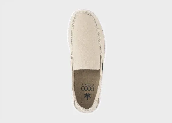 8000Kicks 8000Kicks SunSlide Hanf-Slipper in Beige Farbe – Produktbild 3 von 4