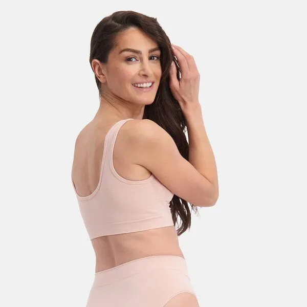 Bamboo Basics Bamboo Basics Nahtloser BH NOVA mit Bambusviskose, 2er Pack, Rosa, – Produktbild 2 von 4