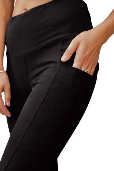 Spirit of OM Spirit of OM Legging Yoga & Run, Schwarz, – Produktbild 3 von 3