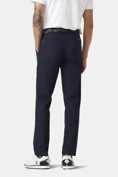 Meyer MEYER GOLF • MICROFANCY CHINO, Blau (marine), – Produktbild 4 von 5