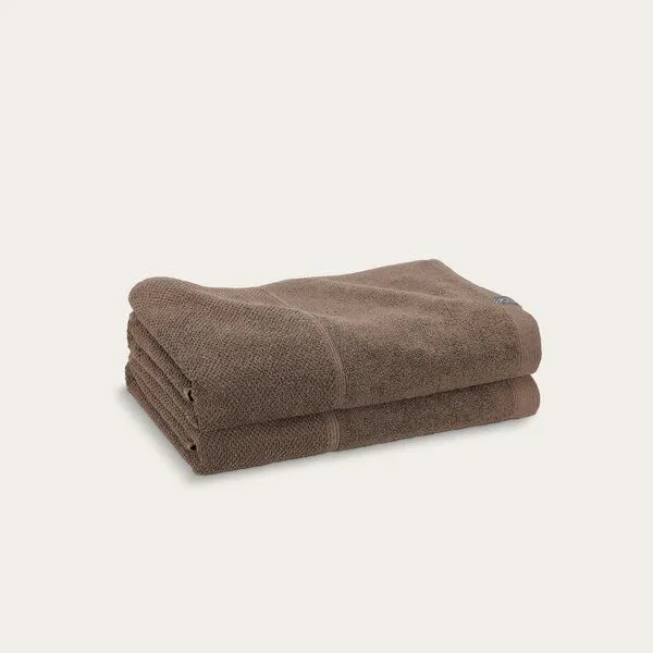 KUSHEL KUSHEL The Hand Towel DUO, Warm chocolate braun, – Produktbild 1 von 2