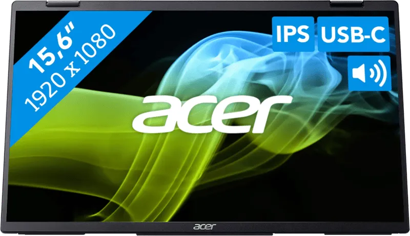 Acer Acer PD163Qbmiuux, Silber, – Produktbild 1 von 1