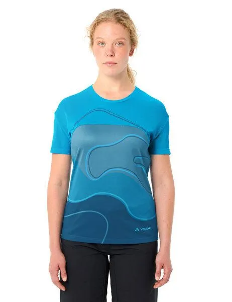 Vaude VAUDE T-Shirt Women's Moab T-Shirt VI, Shore blue, – Produktbild 7 von 7