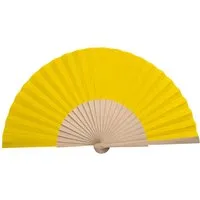 Holzfächer 'Madeira' gelb Pantone 108 C – Produktbild 1 von 1