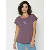 GreenBomb GREENBOMB Bird Look Cool - Lässiges T-Shirt aus Bio-Baumwolle / hochwertiger Print / GOTS / Fair & Vegan – Produktbild 1 von 1