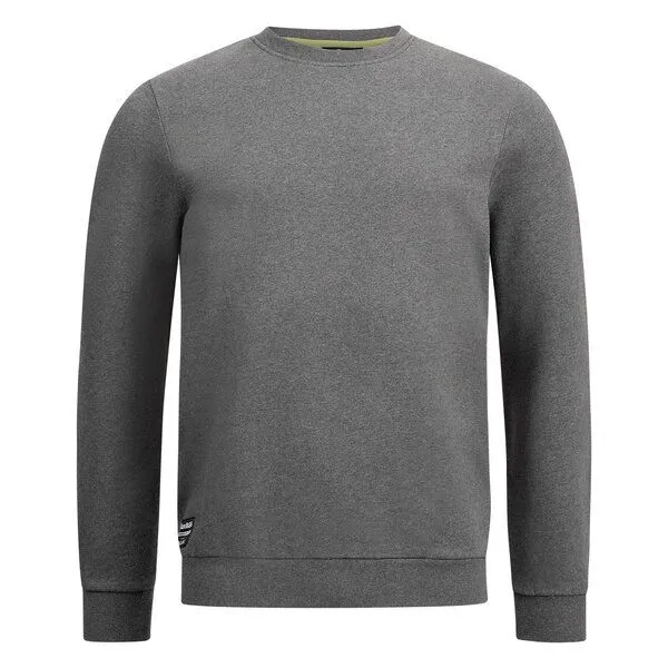 Lexi&Bö Lexi&Bö Herren Sweater, Mid grey melange (grau), – Produktbild 4 von 4