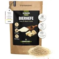 ALPHAZOO ALPHAZOO Bierhefe Pulver für Hunde & Katzen I Reine Hefe I Vitamin B Komplex 500 g – Produktbild 1 von 1