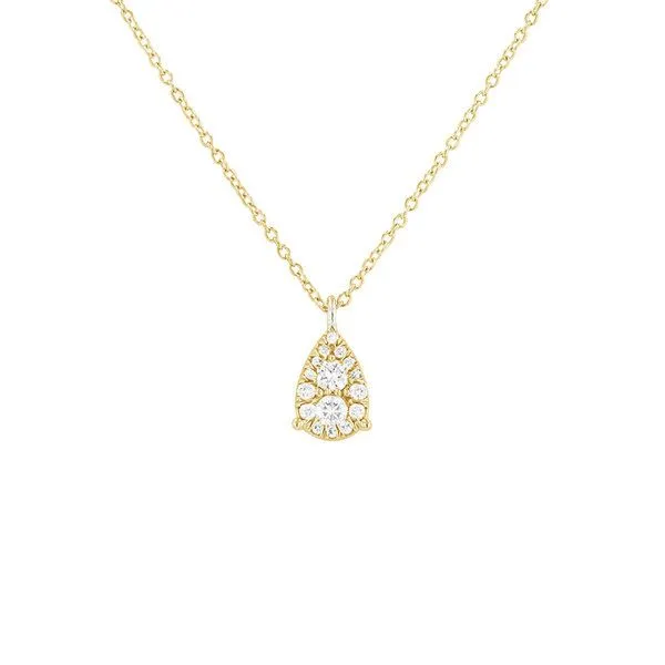Eppi Eppi Anhänger in Form eines Diamantentropfens Birdie, Gelb, – Produktbild 1 von 1