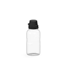 elasto elasto Trinkflasche Carve School, 500 ml, RENEW, Schwarz / transparent, – Produktbild 1 von 1