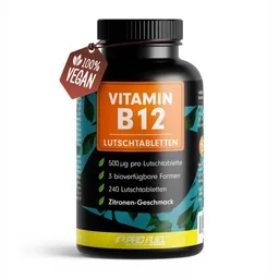ProFuel ProFuel Vitamin B12 Lutschtabletten Zitrone - 240 St. – Produktbild 1 von 1