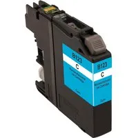 Memo memo Tintenpatrone ersetzt Brother LC-123C cyan – Produktbild 1 von 1