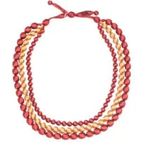 Schönes aus Indochina Schönes aus Indochina Seidenkette, Smaragd-grün-smaragd, – Produktbild 1 von 1