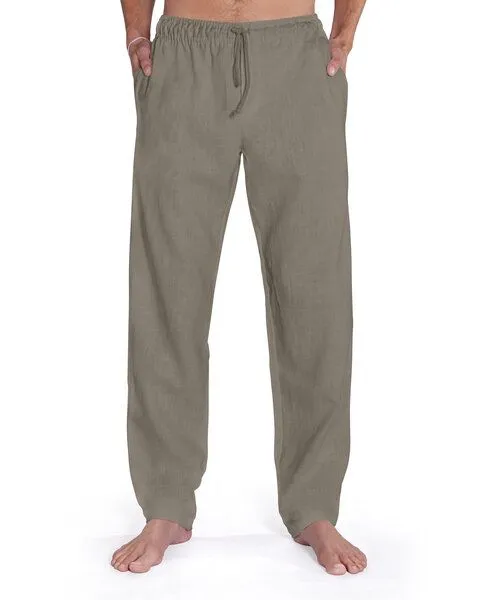 SCHAZAD Leinenhose CHINO von SCHAZAD, Oliv, – Produktbild 1 von 2