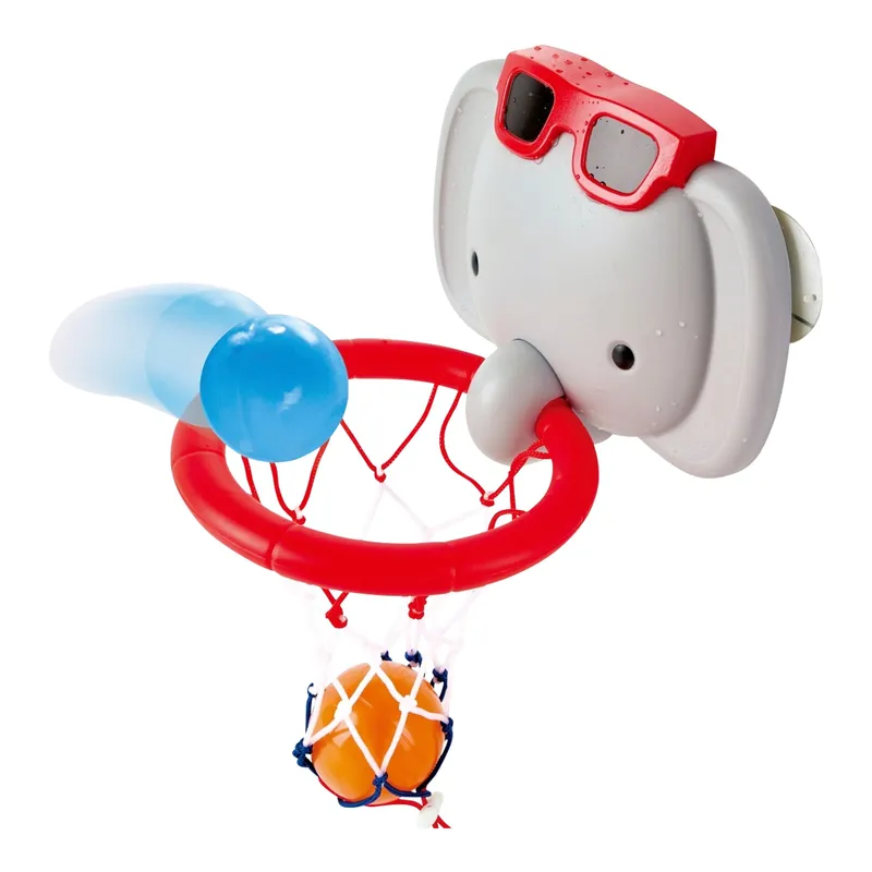 Hape Hape Badespielzeug Elefanten Basketballkorb, Mehrfarbig, – Produktbild 2 von 3