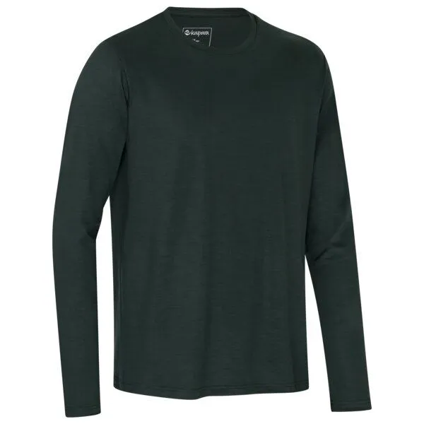 Kaipara - Merino Sportswear Kaipara - Merino Sportswear Urban Merino Longsleeve Herren Regular 200, Moss, – Produktbild 2 von 2
