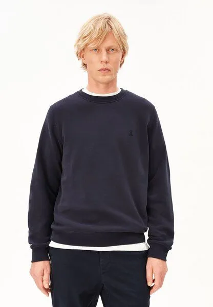 ARMEDANGELS ARMEDANGELS BAARO LOOP Herren Sweatshirt aus Bio-Baumwolle, Night sky, – Produktbild 1 von 4