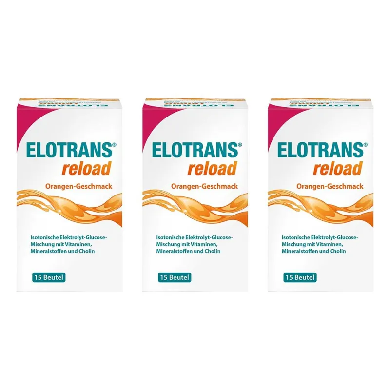 ELOTRANS Elotrans Reload Elektrolyt-Pulver mit Vitaminen – Produktbild 2 von 4