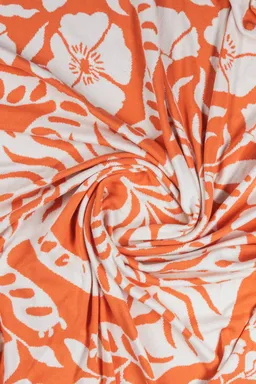 Tranquillo Strickdecke TIGRANA - orange – Produktbild 1 von 1