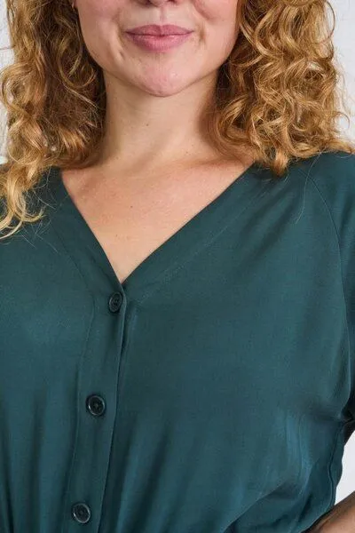 Zerum Zerum Ecovero Jumpsuit Modell: Thea, Forest (grün), – Produktbild 4 von 5