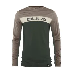 Bula Langarm-T-Shirt aus Merinowolle Bula Retro – Produktbild 1 von 1