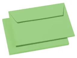 Clairefontaine 20 Clairefontaine Briefumschläge "Pollen" C6, Haftklebung, o. Fenster, 120 g/m² grün – Produktbild 1 von 1