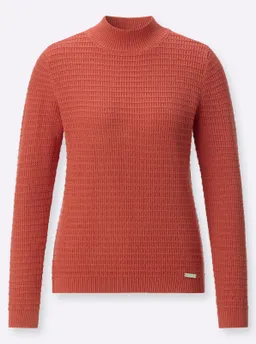 Witt Witt Stehkragenpullover terra – Produktbild 1 von 1