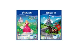Pelikan Pelikan Zeichenpapier Pelikan Malblock chlorfrei MC 5/60 Motive sortiert – Produktbild 1 von 1
