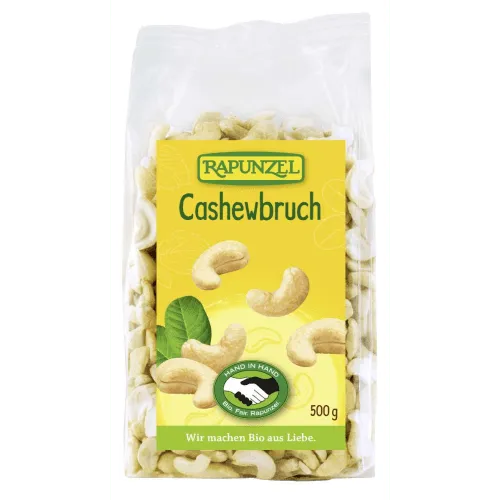 RAPUNZEL RAPUNZEL Bio-Cashewkerne, Bruch, 500 g – Produktbild 2 von 2