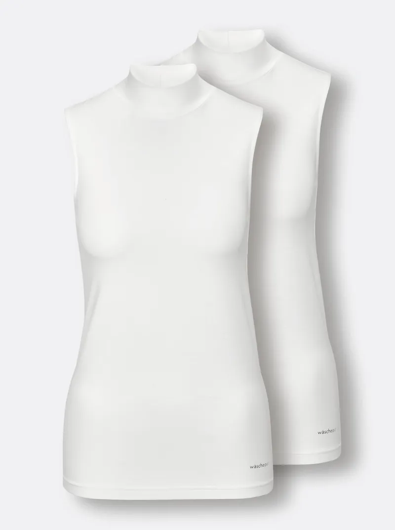 wäschepur Achseltop, Weiß, – Produktbild 2 von 2