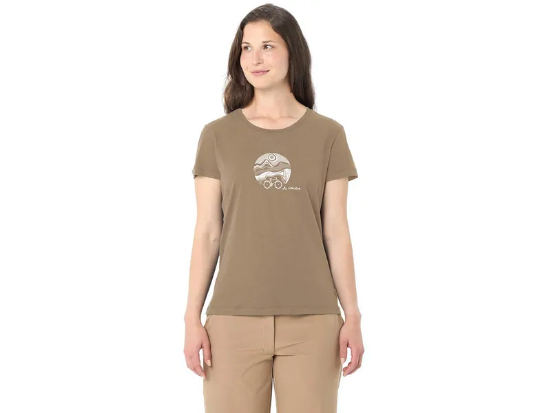 Vaude VAUDE Damen-T-Shirt "Cyclist V" schnelltrocknend, oat, Gr. 40 – Produktbild 1 von 7