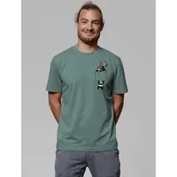 watapparel watapparel T-Shirt Unisex Pocket Pandas, Green bay, – Produktbild 1 von 1