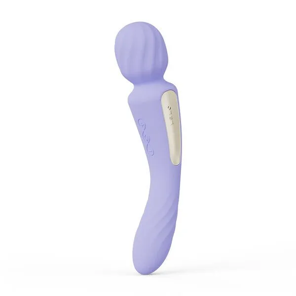 LELO LELO SWITCH Doppelseitiger Stabvibrator für Frauen mit Bluetooth-App und 12 Lustmodi, Lila, – Produktbild 3 von 4