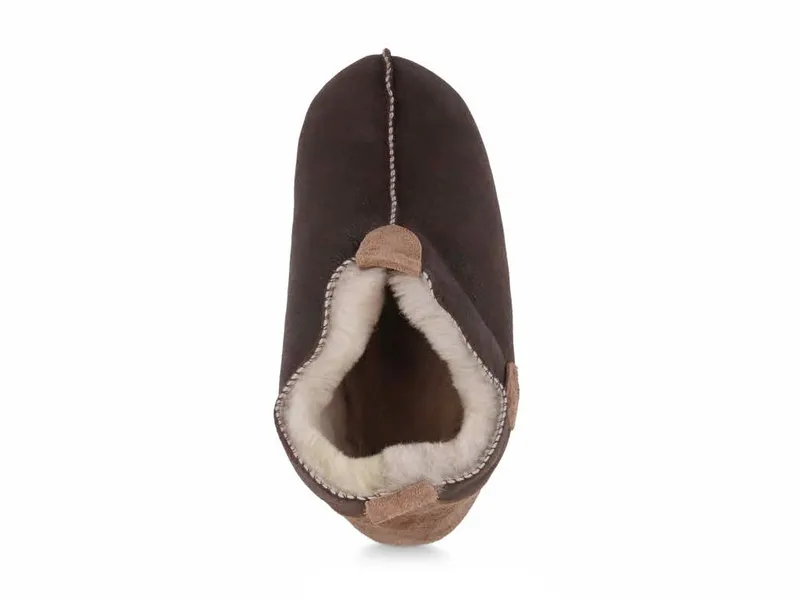 Lammbock Lammbock warme Lammfellhausschuhe Texel Hausschuh, Braun, – Produktbild 5 von 5