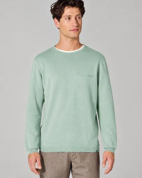 HempAge HempAge Hanf Sweatshirt, Menta(grün), – Produktbild 2 von 4