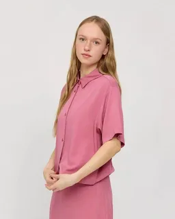 Mazine Mazine Kurzarm Hemdbluse - aus Ecovero – Produktbild 1 von 1