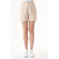 ORGANICATION ORGANICATION Shorts aus TENCEL Lyocell und Bio-Baumwolle, Natur(abby stone), – Produktbild 1 von 2