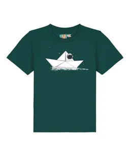 watabout.kids watabout.kids T-Shirt Kinder Astronaut in paper boat – Produktbild 1 von 1