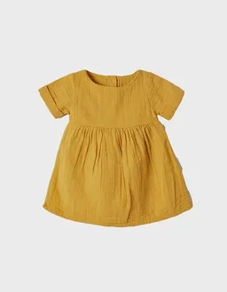 OrganicEra OrganicEra Kurzärmeliges Bio-Kleid – Produktbild 1 von 1