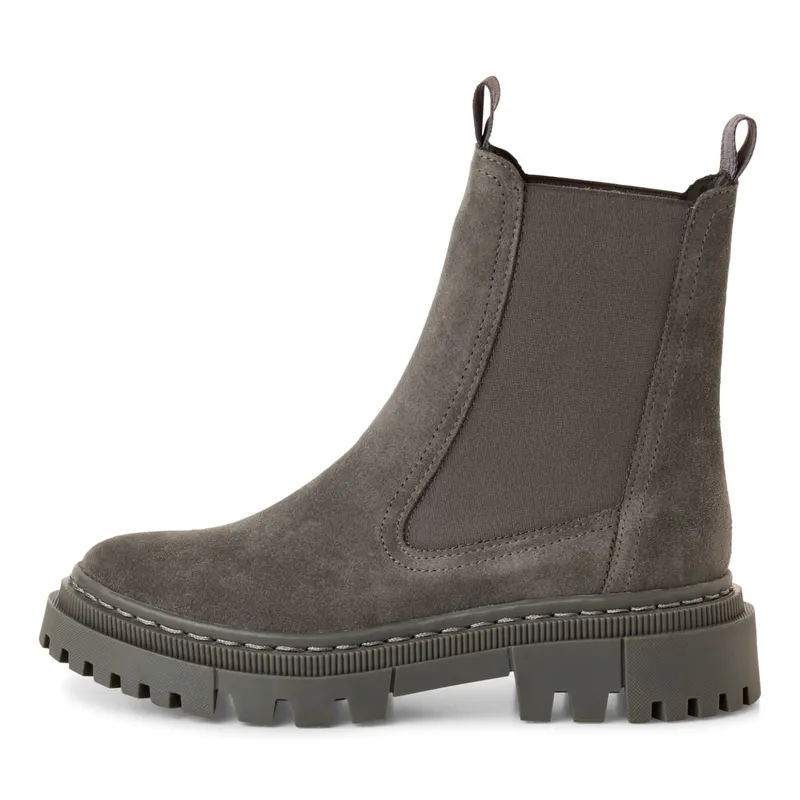 Tamaris Tamaris Da.-Stiefel für Damen, grau, Größe 41 EU, Grau, – Produktbild 2 von 5