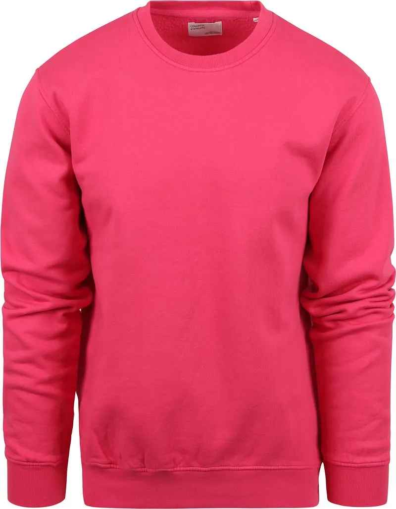 Colorful Standard Bunter Standard-Pullover Dunkelrosa - Größe XXL, Pink, – Produktbild 2 von 5