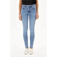 ARMEDANGELS ARMEDANGELS TILLAA Damen Skinny Jeans Mid Waist Bio-Baumwoll Mix X-Stretch, Sky blue, – Produktbild 1 von 1