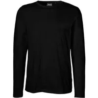 Neutral Neutral® Herren Langarm T-Shirt von Neutral Bio Baumwolle, Schwarz, – Produktbild 1 von 1