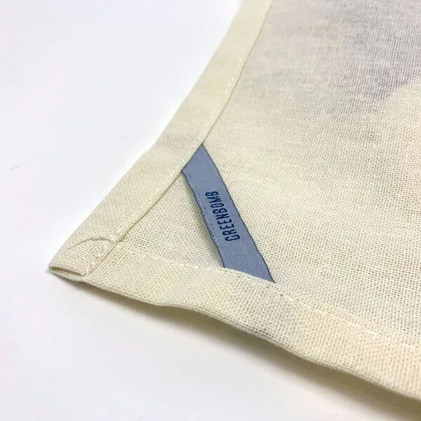 PepMelon Frühling Bauhaus Design Bio-Baumwolle Geschirrtuch, 50 x 70 cm – Produktbild 2 von 4