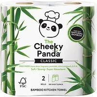 The Cheeky Panda The Cheeky Panda Bamboo Kitchen Towel 2 rolls - Küchenrolle aus Bam... – Produktbild 1 von 1