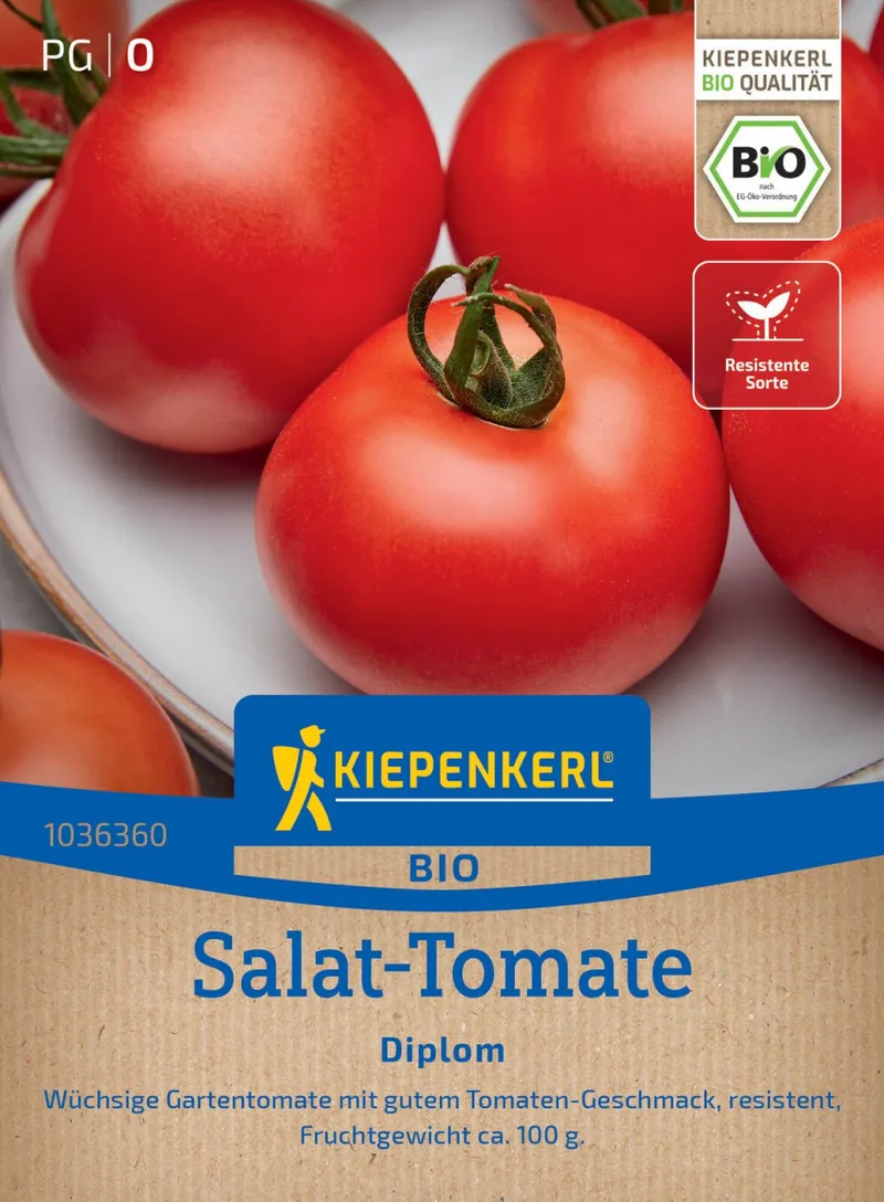 Kiepenkerl Kiepenkerl Gemüsesamen, BIO Salat-Tomate, Rot, – Produktbild 2 von 2