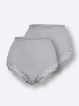 wäschepur Taillenslip steingrau – Produktbild 1 von 1